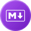 Markdown This icon